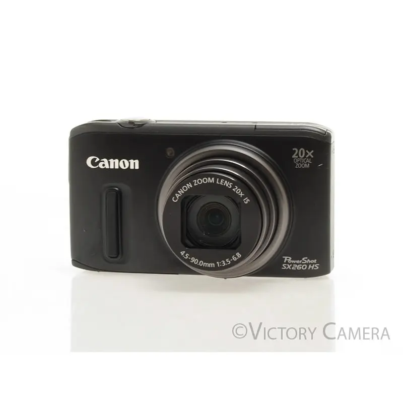 Canon PowerShot SX260 HS 12.1MP Digital Point & Shoot Camera [EXC-]