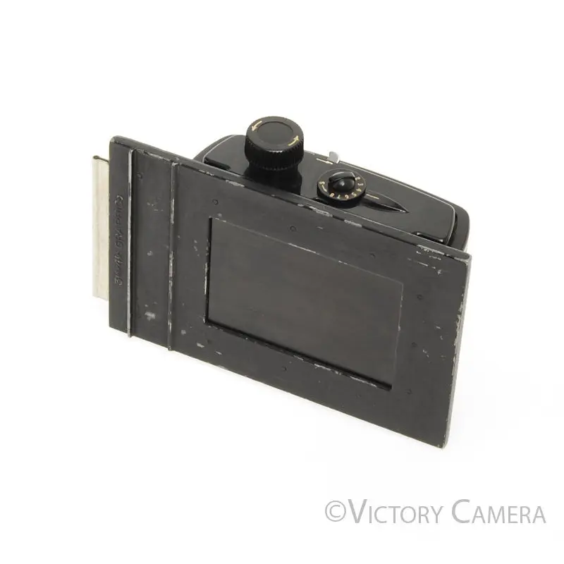 Graflex Baby Graphic 3 1/4 x 4 1/4 6x9 120 Roll Film Back [EXC]