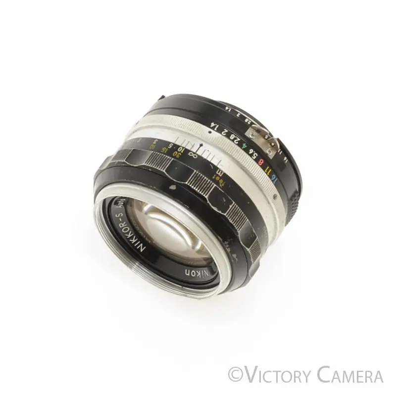 Nikon Nikkor-S.C 50mm F1.4 Prime Lens Factory AI'D [EXC-]