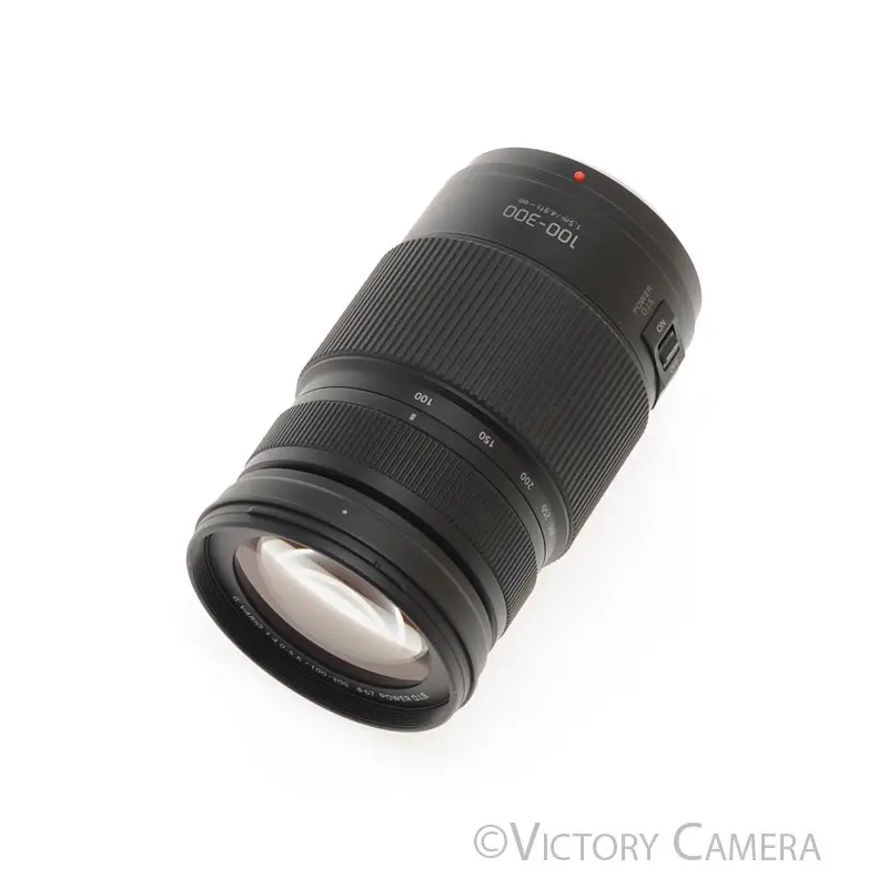 Panasonic Lumix G VARIO 100-300mm f4-5.6 II Power OIS Lens for m43 [MINT-]