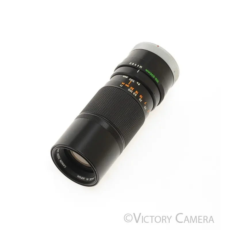 Canon FD 100-200mm f5.6 Manual Focus Telephoto Zoom Lens [EXC]