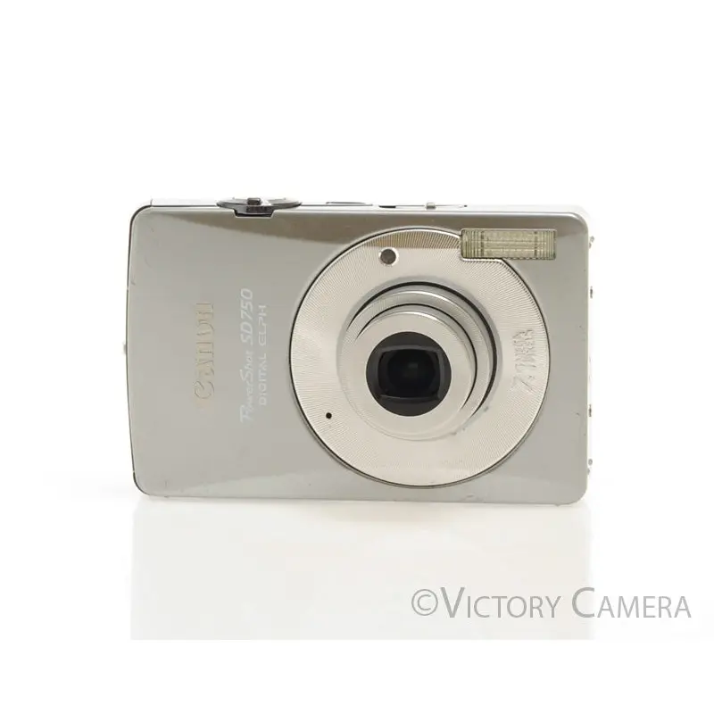 Canon PowerShot SD750 7.1mp Digital Point and Shoot Camera [EXC]