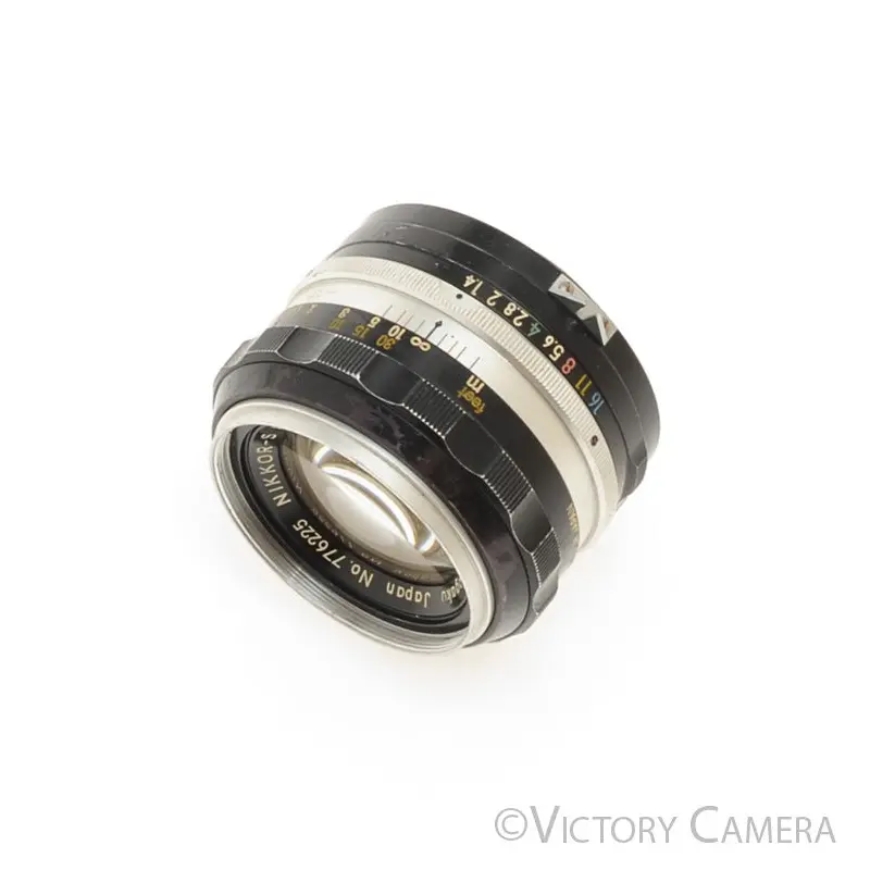 Nikon Nikkor-S 50mm f1.4 Non-Ai Manual Focus Lens [GOOD]