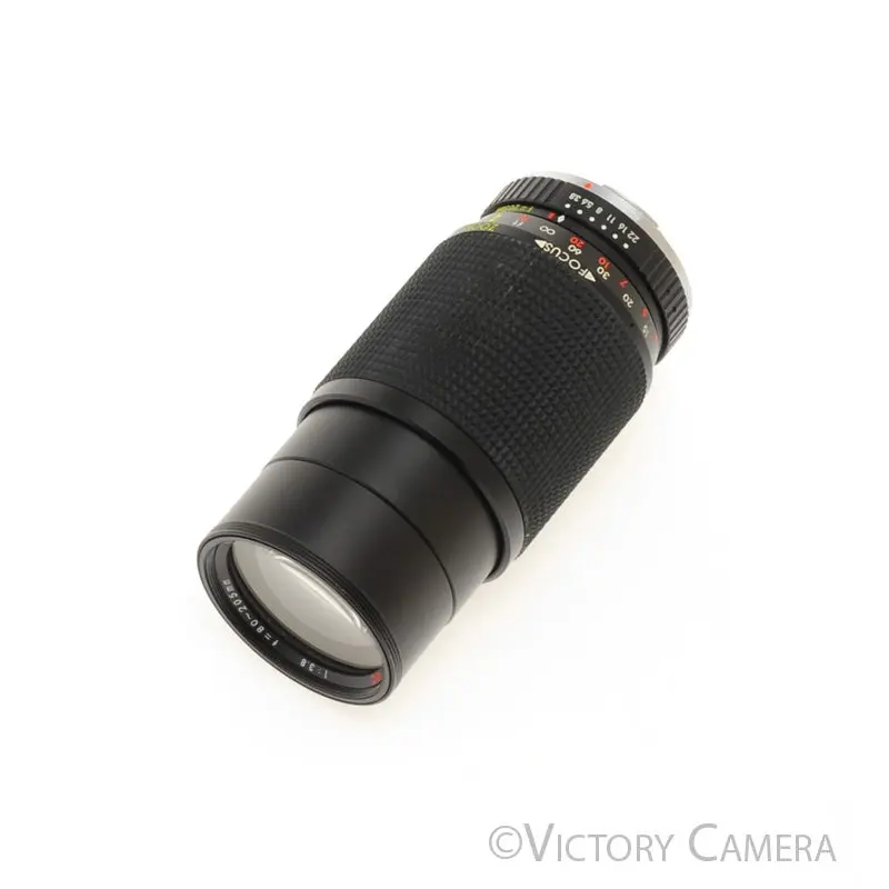 Photax MC 80-205mm f3.8 Lens for Pentax K Mount Cameras [EXC+]
