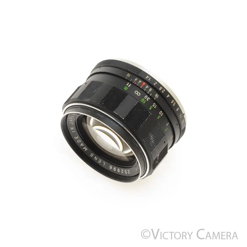 Sears Auto 55mm f1.4 Lens for Pentax M42 [EXC]