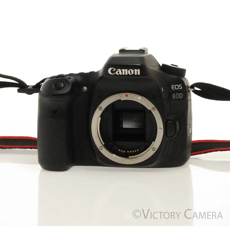 Canon EOS 80D 24.2MP DSLR Camera Body ~48,700 Shots~ [EXC]