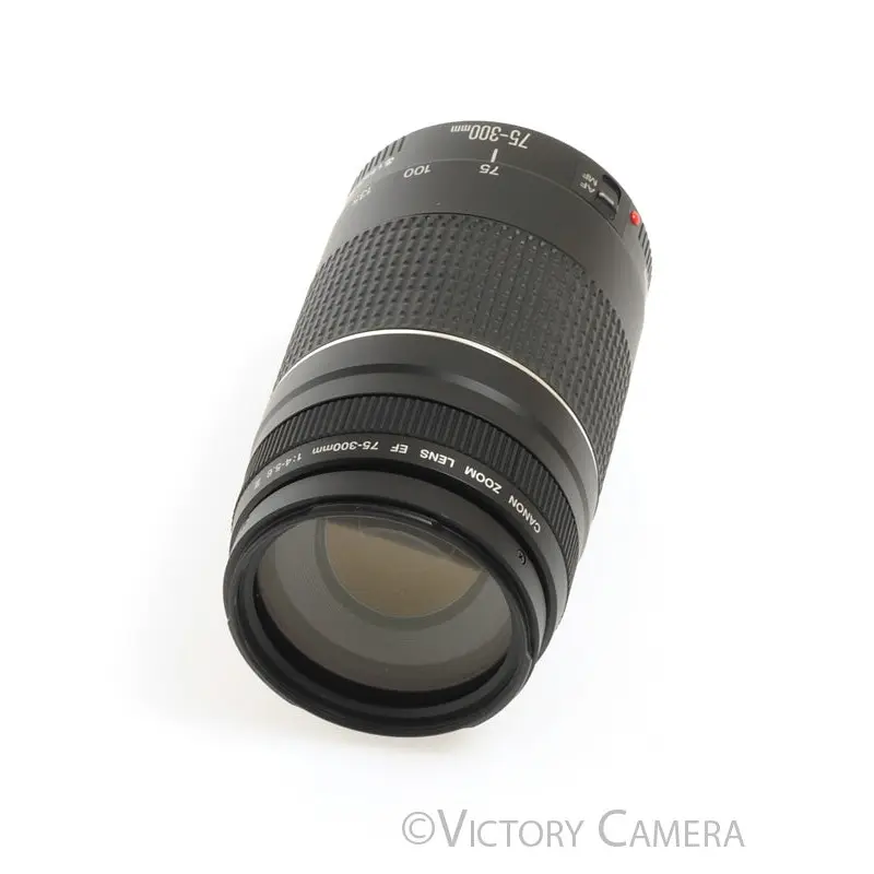 Canon EOS EF 75-300mm f4-5.6 III Telephoto Zoom Lens [EXC+]