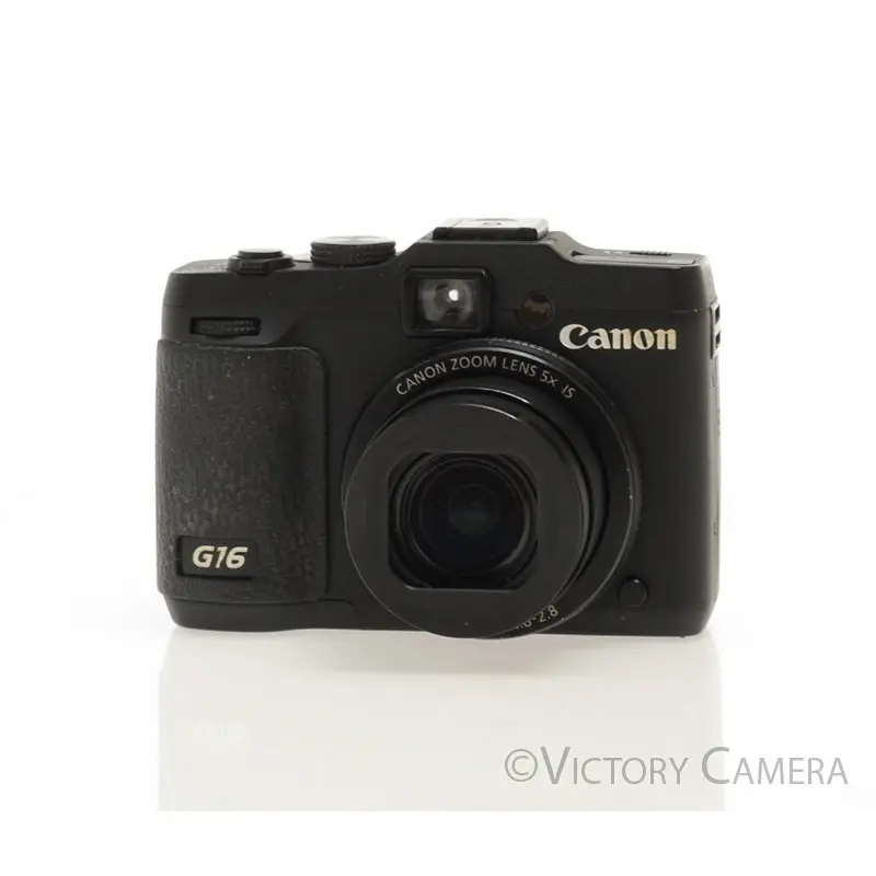 Canon PowerShot G16 14.7MP Digital Point and Shoot Camera [EXC]