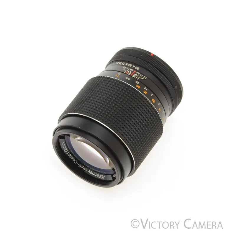 JCPenny 135mm f2.8 Telephoto Portrait Lens for Canon FD [EXC+]