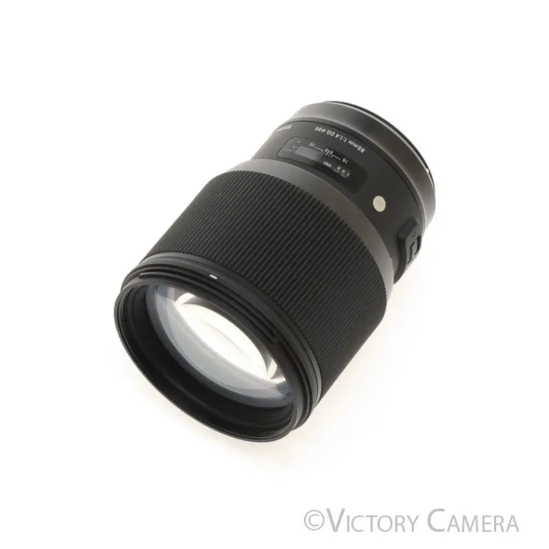 Sigma Art 85mm f1.4 DG Portrait Prime Lens for Canon EF  [MINT-]