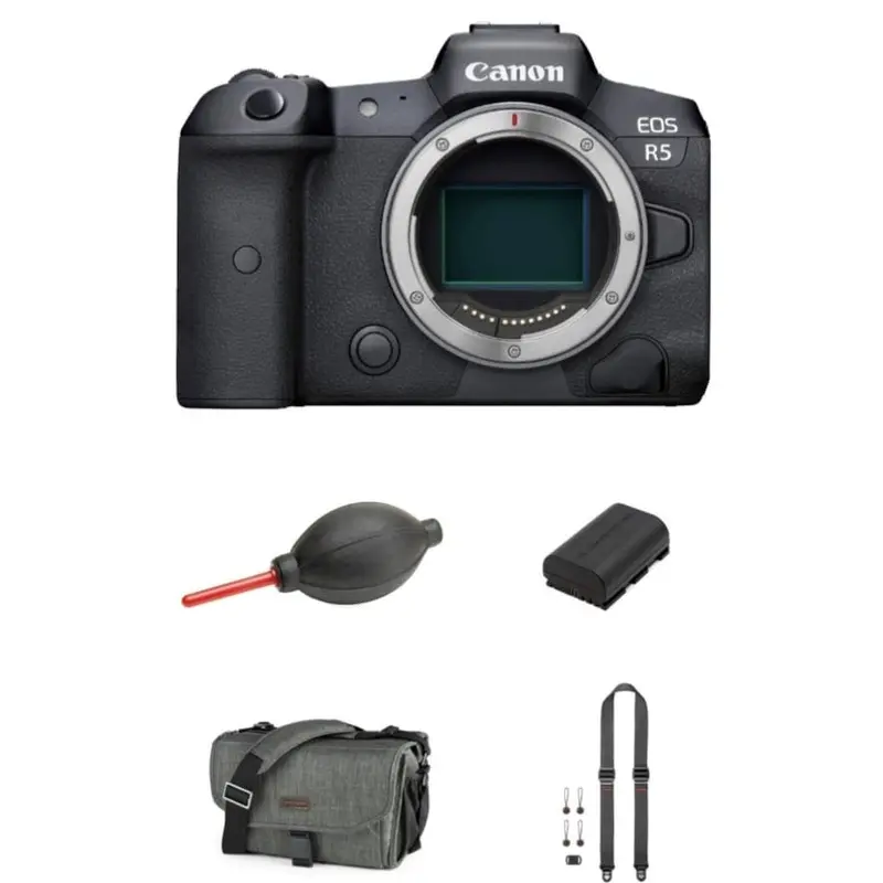 Canon EOS R5 Mirrorless Camera Package