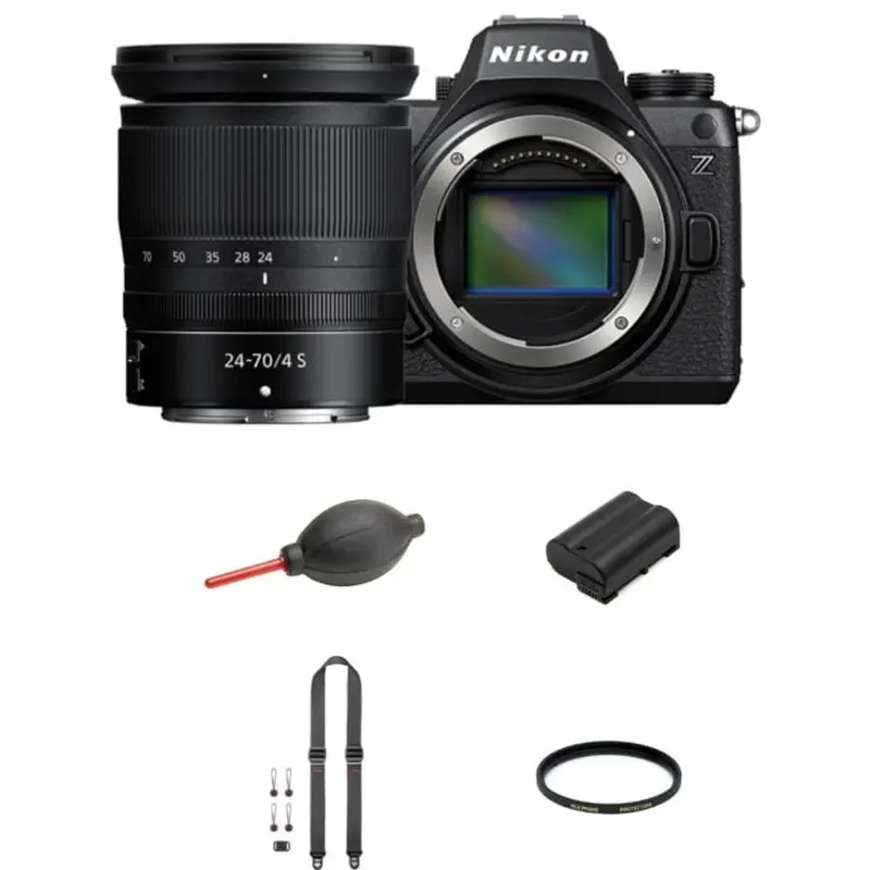 Nikon Z6 III Mirrorless Camera with 24-70mm f/4 S Lens Package