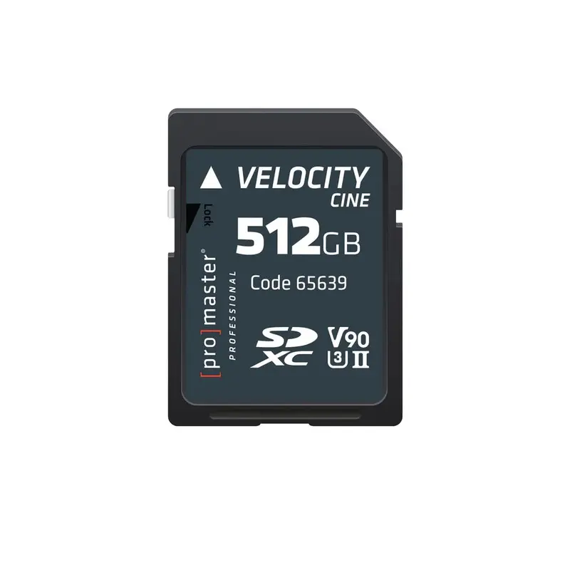 ProMaster SDXC 512GB Velocity Cine