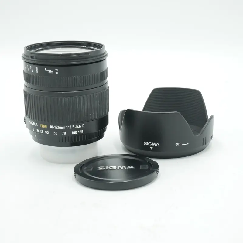 Sigma DC 18-125mm F/3.5-5.6 D Lens for Nikon *USED*
