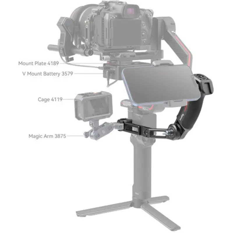SmallRig 3028C Sling Handle for DJI RS 2, RSC 2, RS 3, RS 3 Pro, RS 3 Mini, RS 4 & RS 4 Pro