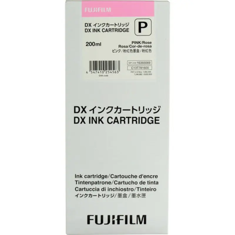 FUJIFILM Pink VIVIDIA Ink Cartridge for DX100 Printer