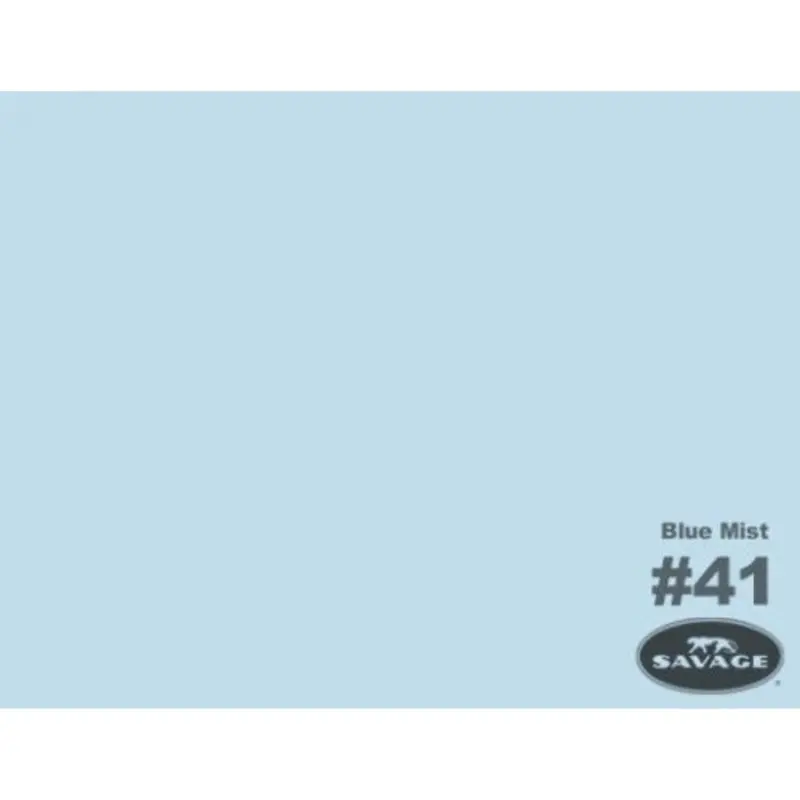 Savage Seamless Background Paper Widetone Blue Mist 53" x 12yd (135cm x 11m)