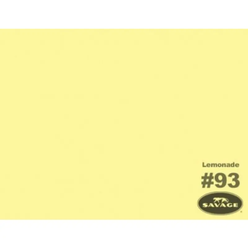Savage Seamless Background Paper Widetone Lemonade 53" x 12yd (135cm x 11m)