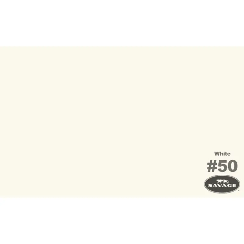 Savage Seamless Background Paper Widetone White 107" x 12yd (271cm x 11m)