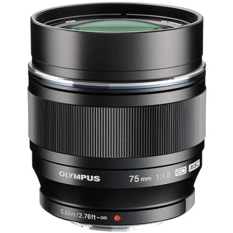 Olympus M.Zuiko 75mm f/1.8 Lens - Black