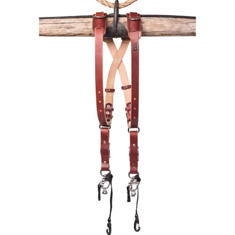 HoldFast Gear Money Maker Skinny Bridle Leather Chestnut - Medium