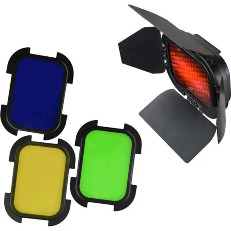 GodoxAD200 Barndoor & Gels