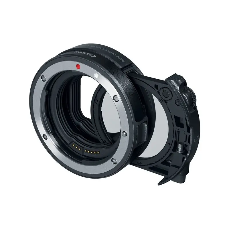 Canon Drop-in Filter Mount Adapter EF-EOS R with Circular Polarizing Filter A