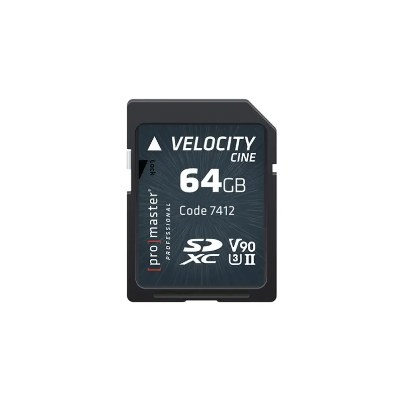 ProMaster SDXC 64GB Velocity CINE