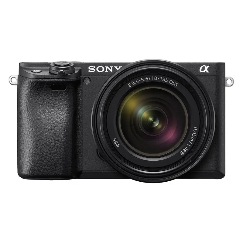 Sony a6400 Mirrorless APS-C Interchangeable-Lens Camera with 18-135mm lens