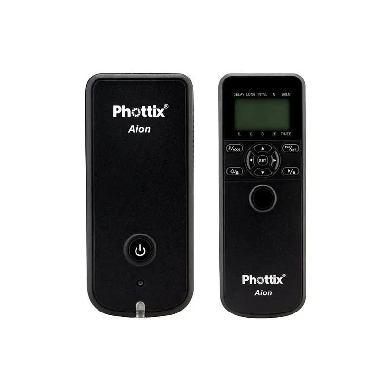 Phottix Aion Wireless Timer & Shutter Release - All Cables