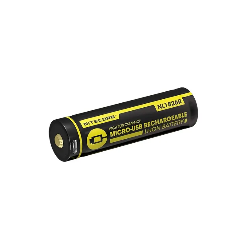 Nitecore 2600mAh 3.6V Protected Li-ion Battery with Micro-USB Charging Port
