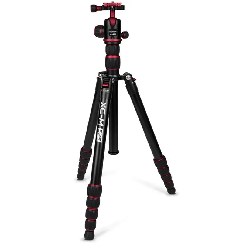 ProMaster XC-M 525 ALUMINUM Travel Tripod - Red