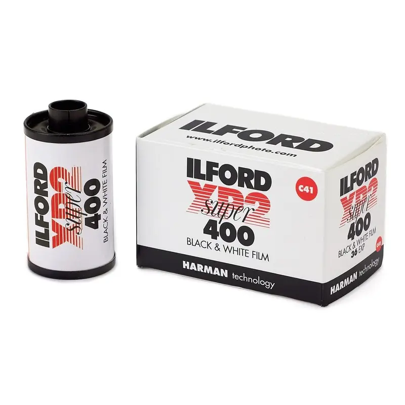 Ilford XP2 Super 400 Film, 35mm, 36 Exposures