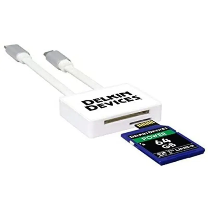 Delkin Devices qwikVIEW Lightning-Micro USB Memory Card Reader