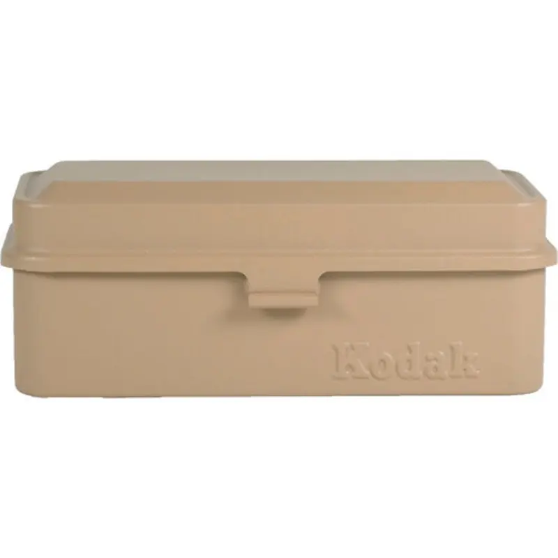 Kodak Steel 120-135 Film Case (Beige Lid-Beige Body)