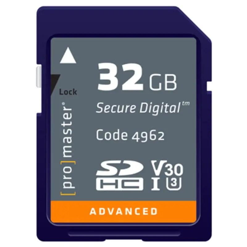 ProMaster 32GB SDHC Advanced Memory Card