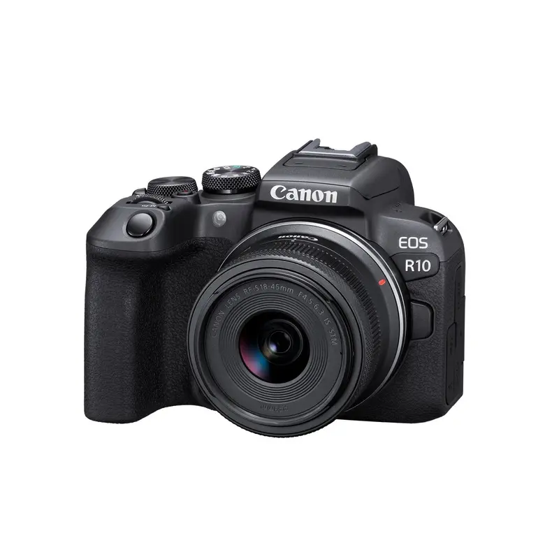 Canon EOS R10 Mirrorless Camera with RF-S 18-45mm Lens