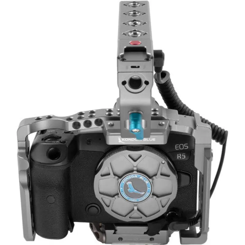 Kondor Blue Full Cage with Top Handle for Canon R5-R6-R (Space Gray)