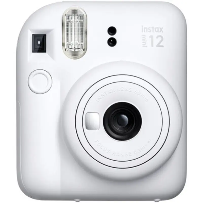 FUJIFILM INSTAX MINI 12 Instant Film Camera - Clay White