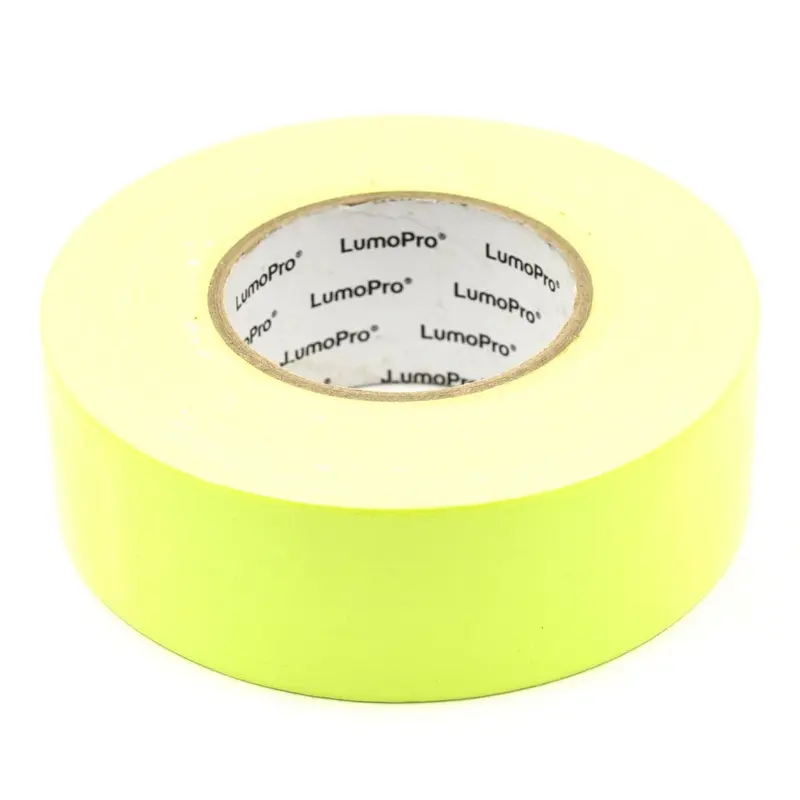 LumoPro Fluorescent Yellow 1" X 33 Yard Gaffer Tape