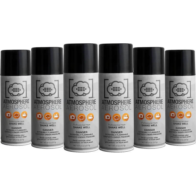 Atmosphere Aerosol - Haze for Photographers & Filmmakers (Pack of 6)