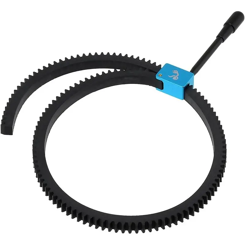 Fotodiox Elite Follow Focus Handle  Black Handle and Blue Gear Clip