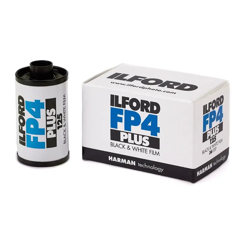 Ilford FP4 Plus 125 Film, 35mm, 36 Exposures - 3 Pack