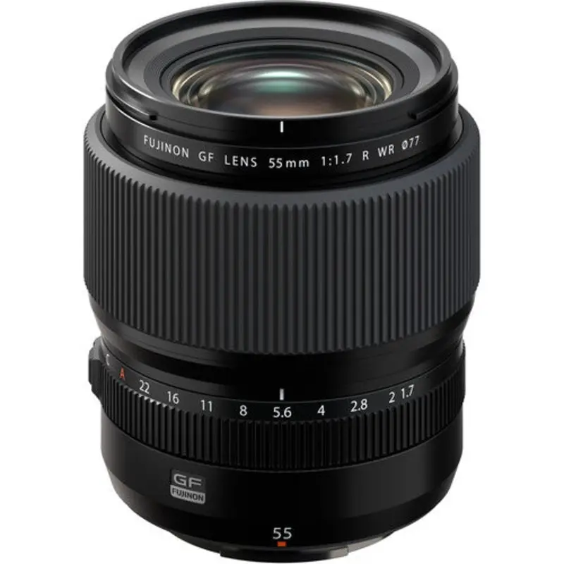 FUJIFILM GF 55mm f/1.7R WR Lens - FUJIFILM G