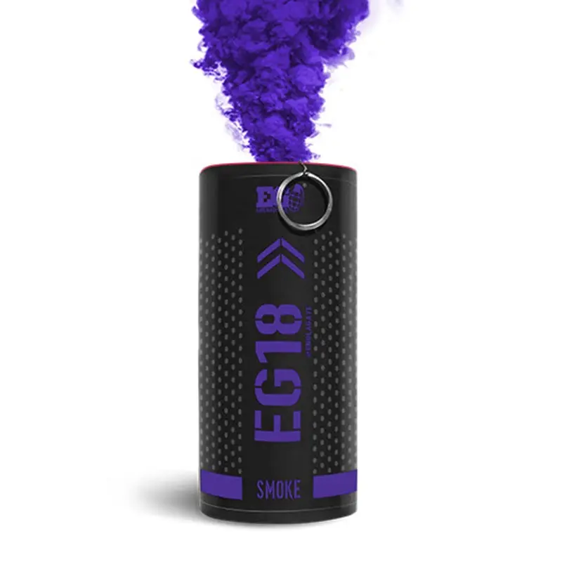 Enola Gaye EG18 High Output Wire Pull Smoke Grenade-Purple