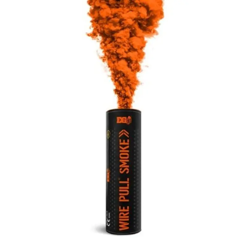Enola Gaye WP40 Wire Pull Smoke Grenade-Orange