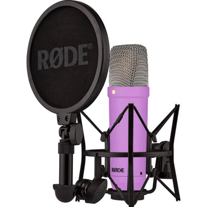 Copy of RODE NT1 Signature Series Large-Diaphragm Condenser Microphone - Purple