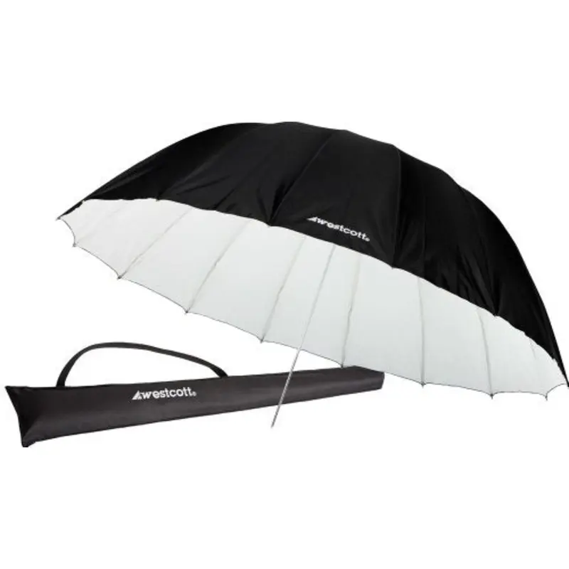 Westcott Standard Umbrella -White/Black Bounce (7')