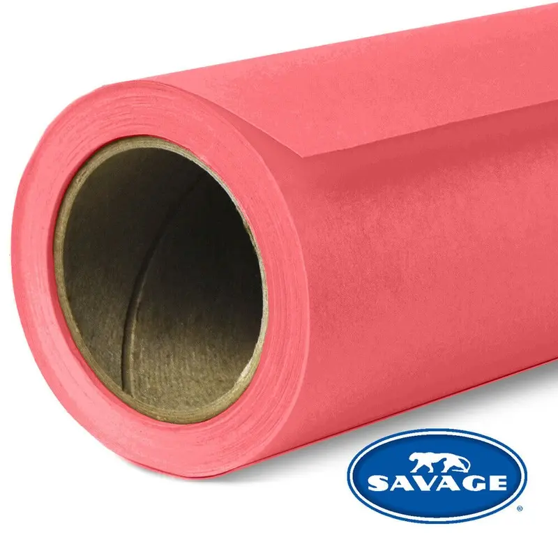 Savage #92 Seamless Background Paper (53" x 36') - Flamingo