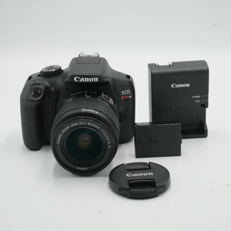 Canon EOS Rebel T6 DSLR Camera with 18-55mm Lens *USED*